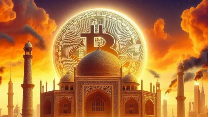 « Bitcoin Surges to $65K Amid Middle East Tensions: What Investors Need to Know » translates to:  « Le Bitcoin grimpe à 65 000 $ au milieu des tensions au Moyen-Orient : Ce que les investisseurs doivent savoir »