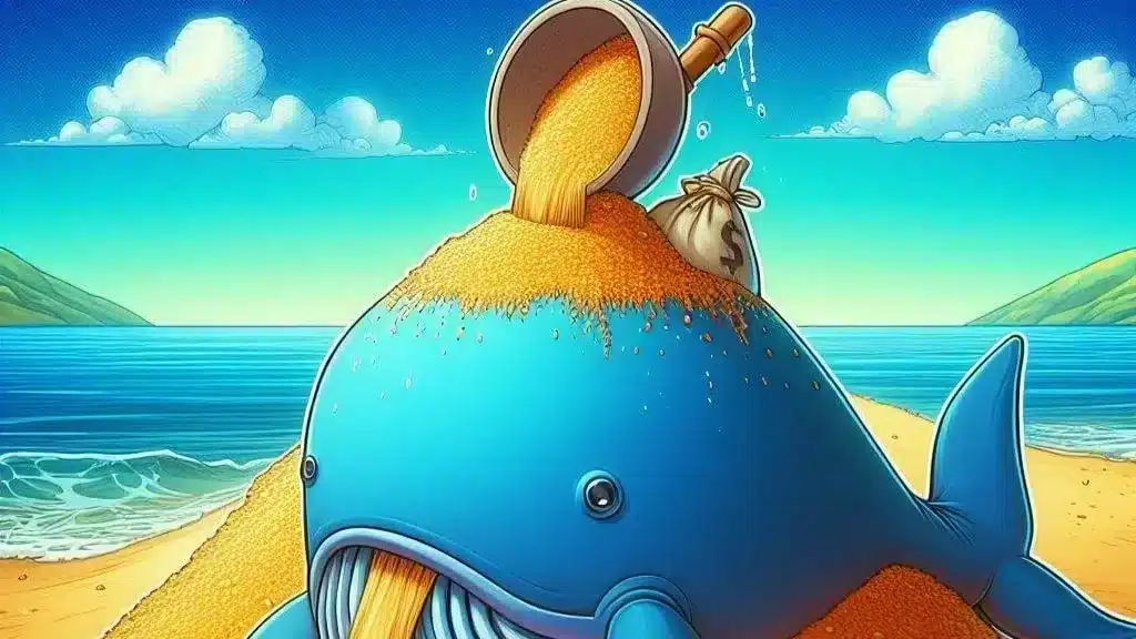 SAND whale dump