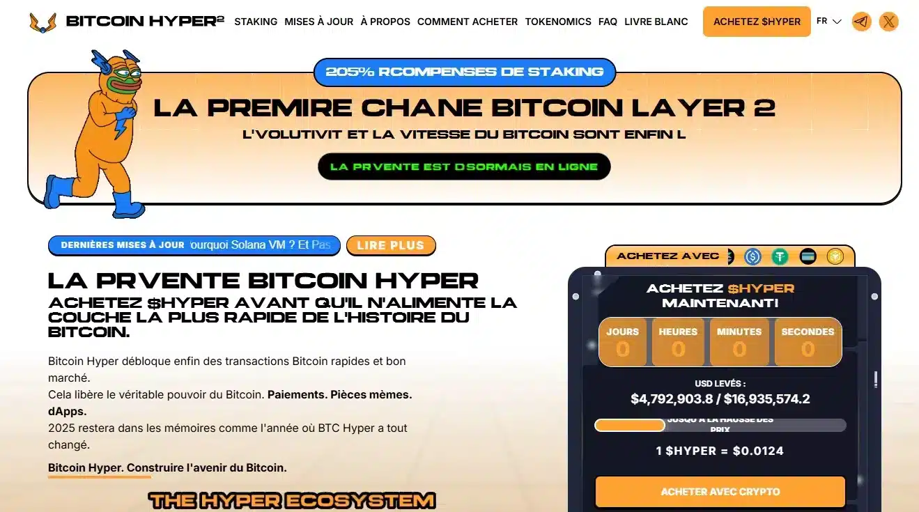 Bitcoin Hyper Prévente