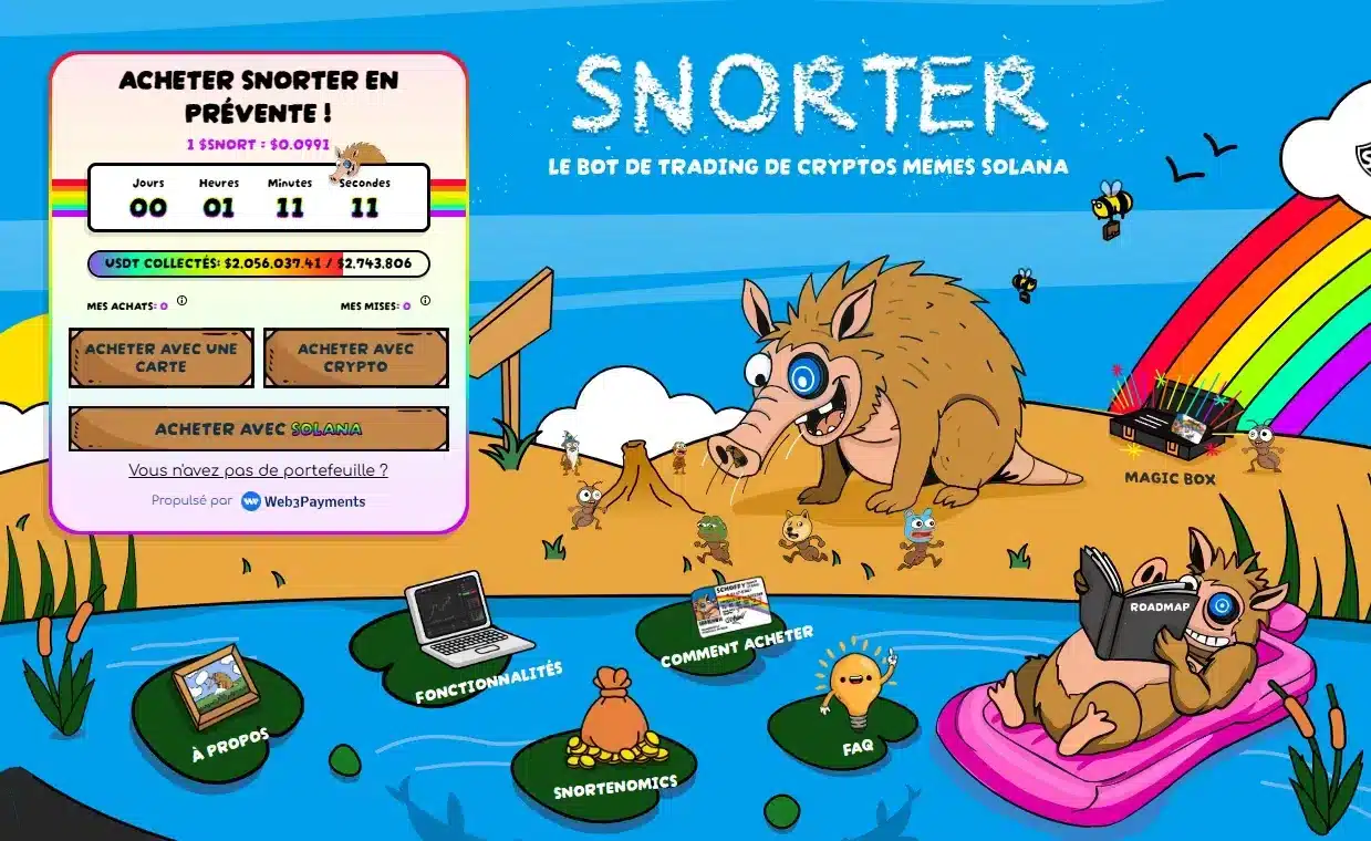 Snorter Token en prévente 