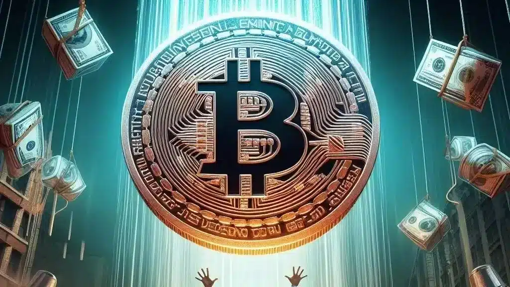 Bitcoin price drop