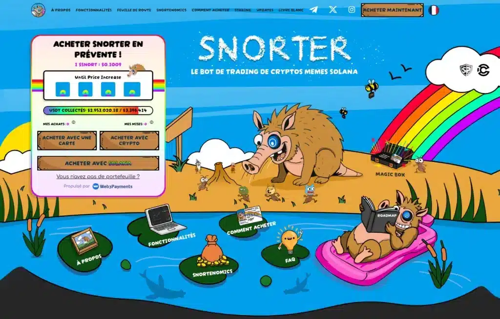 prevente snorter trading bot IA sur Solana