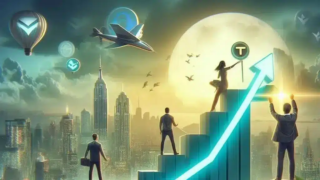 Tether Circle Lead Growth