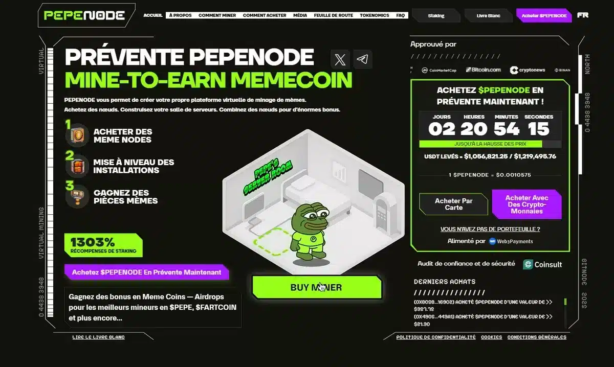Pepenode lève 1Millions de $ en quelques semaines
