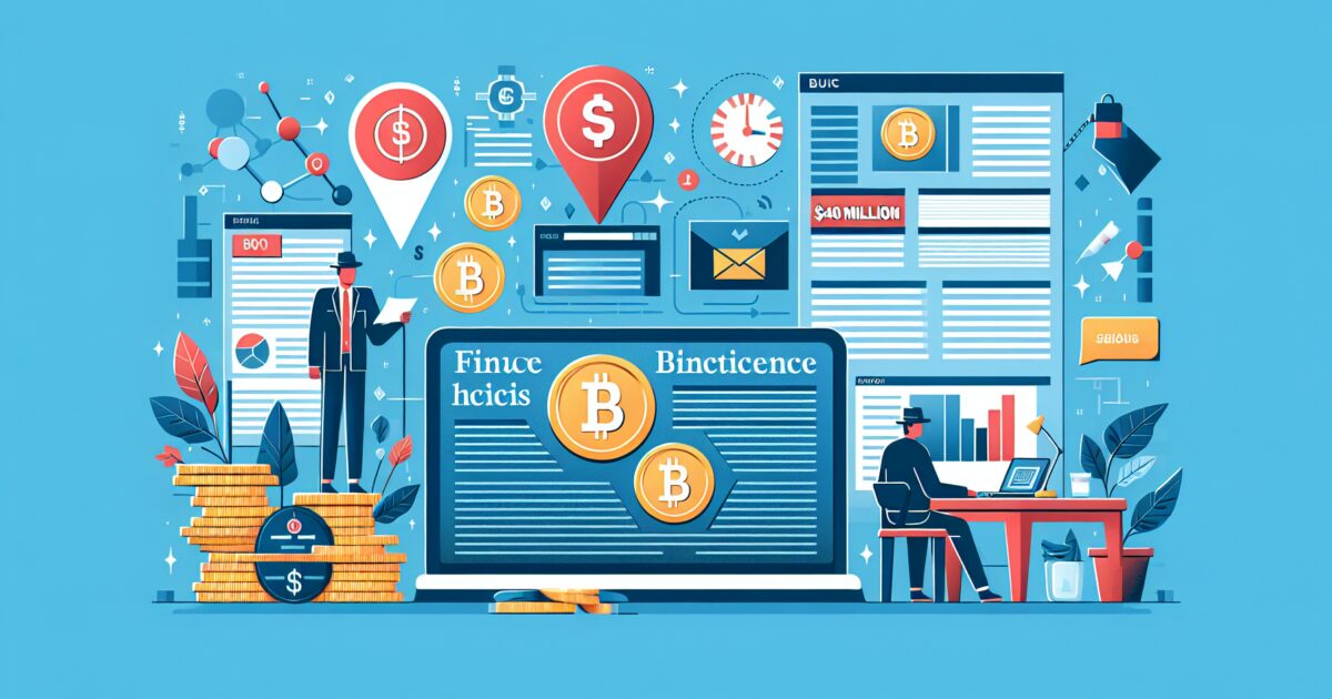 Le vol de 40 millions de dollars en crypto