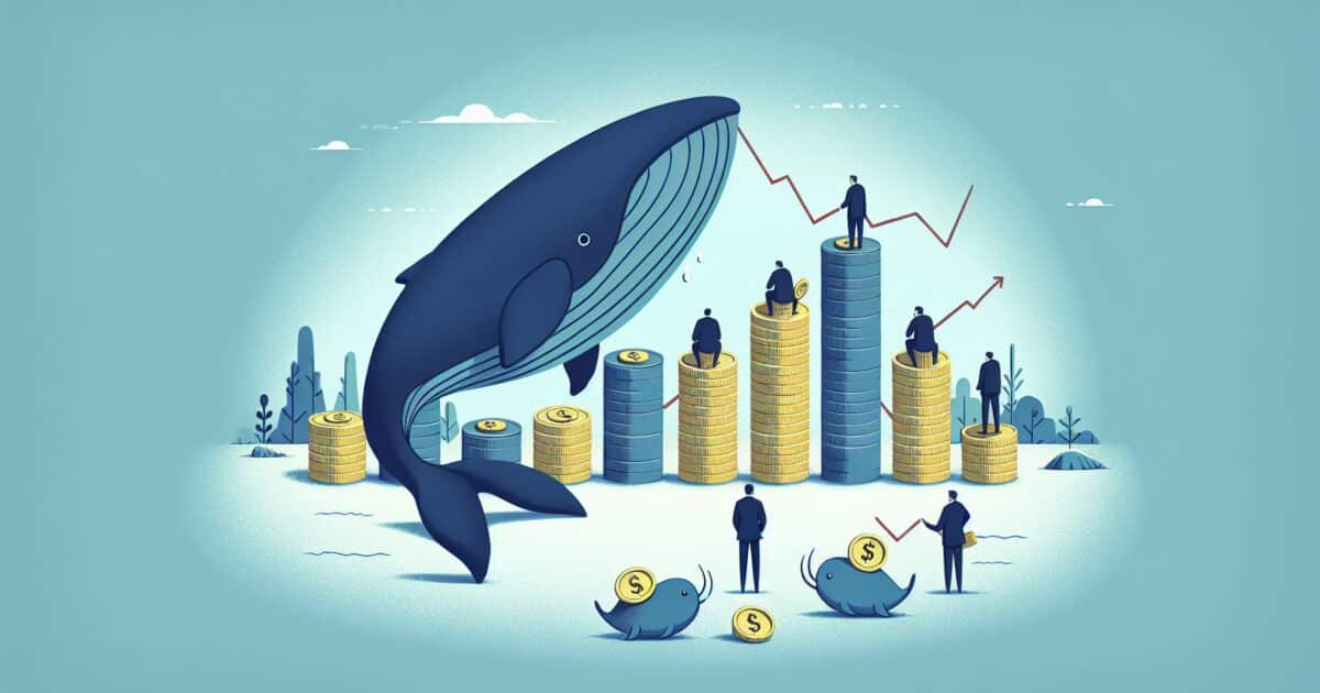 Les baleines accumulent 161 millions d'ADA, les petits investisseurs vendent