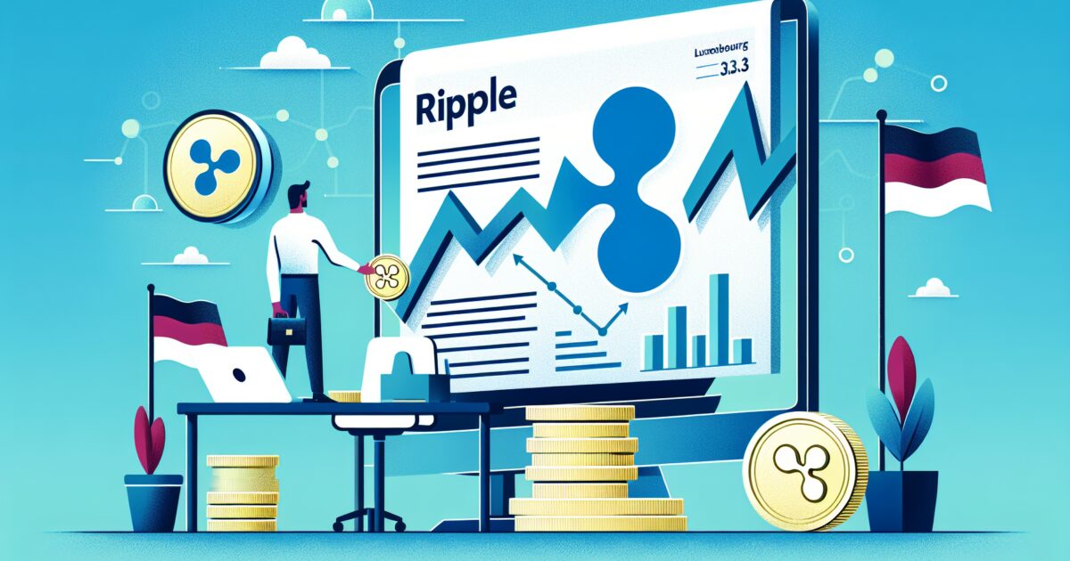 Ripple obtient une licence de monnaie électronique au Luxembourg, mais le prix du XRP baisse