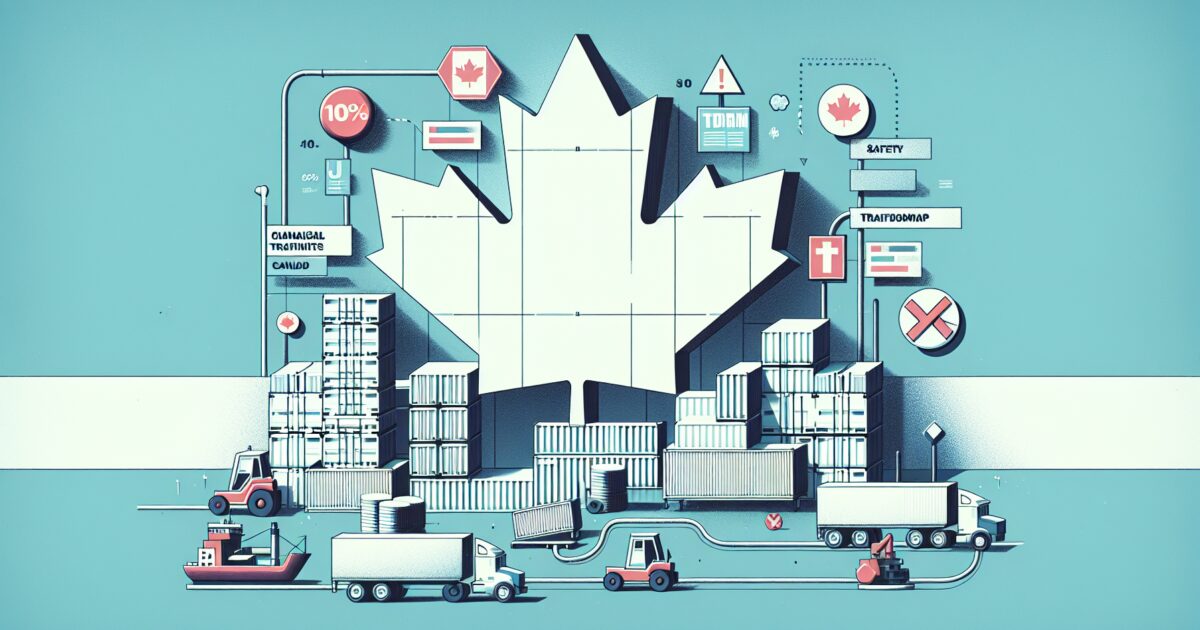 Trump menace d'imposer des tarifs douaniers de 100 % sur les produits canadiens