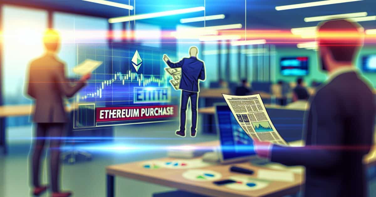 Bitmine Achète 40 000 Ethers Malgré la Chute de 60%