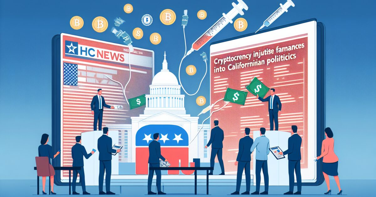 Les Géants Crypto Injectent 40 Millions dans la Politique Californienne