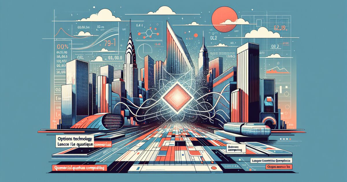 Options Technology Lance le Calcul Quantique Commercial à New York