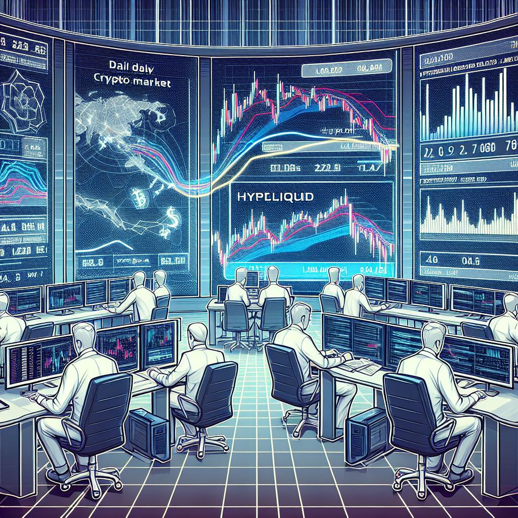 Daily crypto market movers featuring Hyperliquid