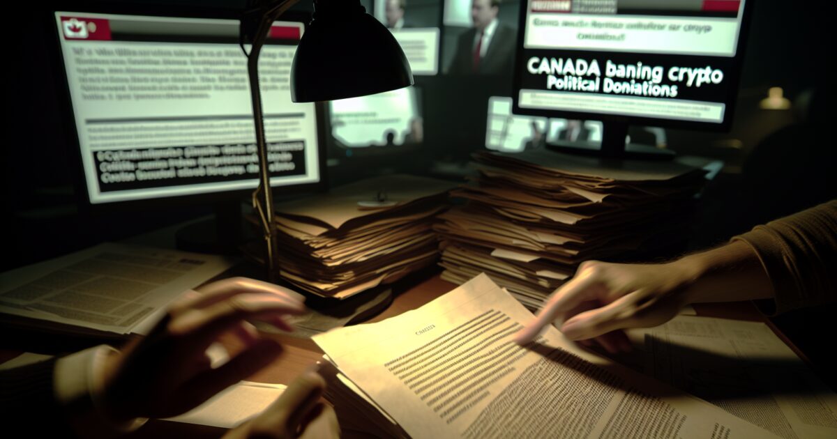 Canada Moves to Ban Crypto Political Donations Through New Elections Act