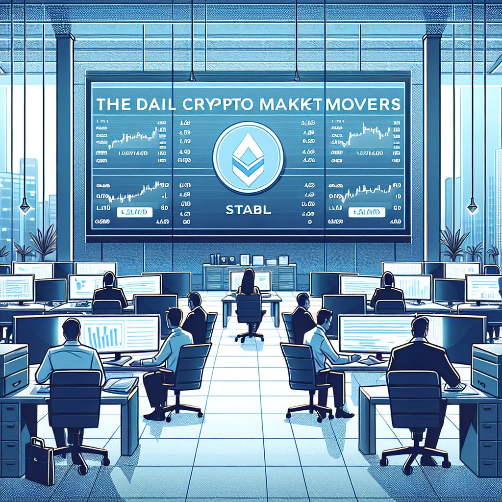 Daily crypto market movers featuring ​​Stable