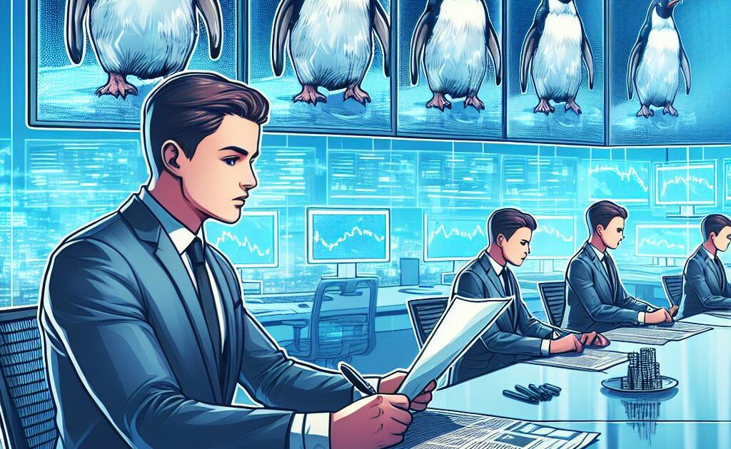 Daily crypto market movers featuring Pudgy Penguins
