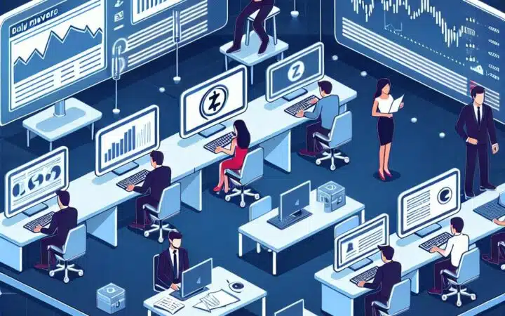 Daily crypto market movers featuring Zcash