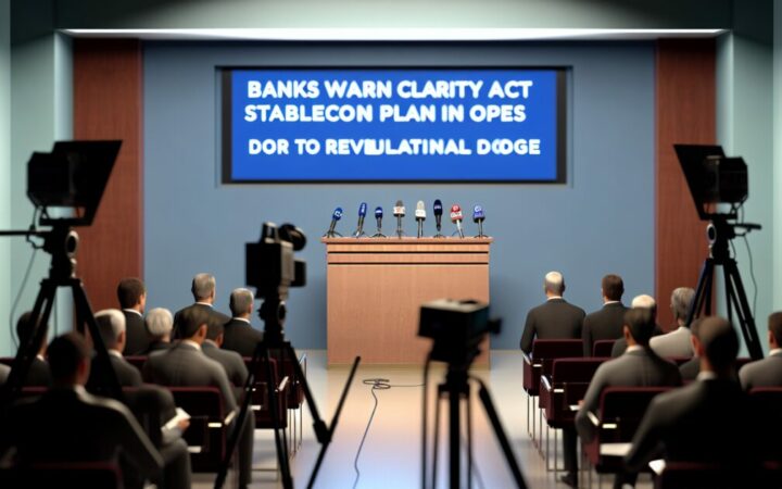 Banks Warn Clarity Act Stablecoin Plan Opens Door to Regulatory Dodge