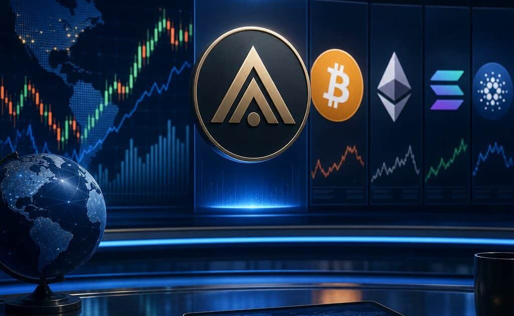 Daily crypto market movers featuring Audiera