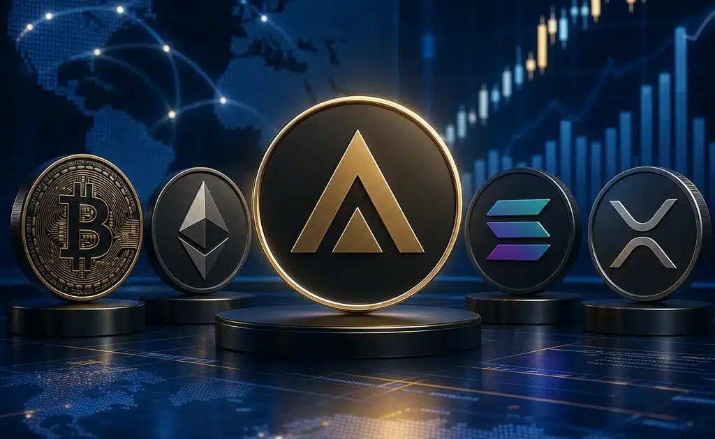 Daily crypto market movers featuring Audiera