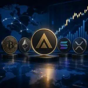 Daily crypto market movers featuring Audiera