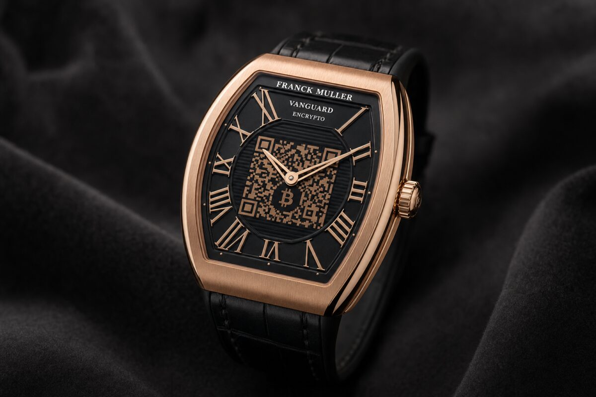 Franck Muller Vanguard Encrypto Test : La Seule Montre de Luxe avec Cold Wallet Bitcoin Intégré