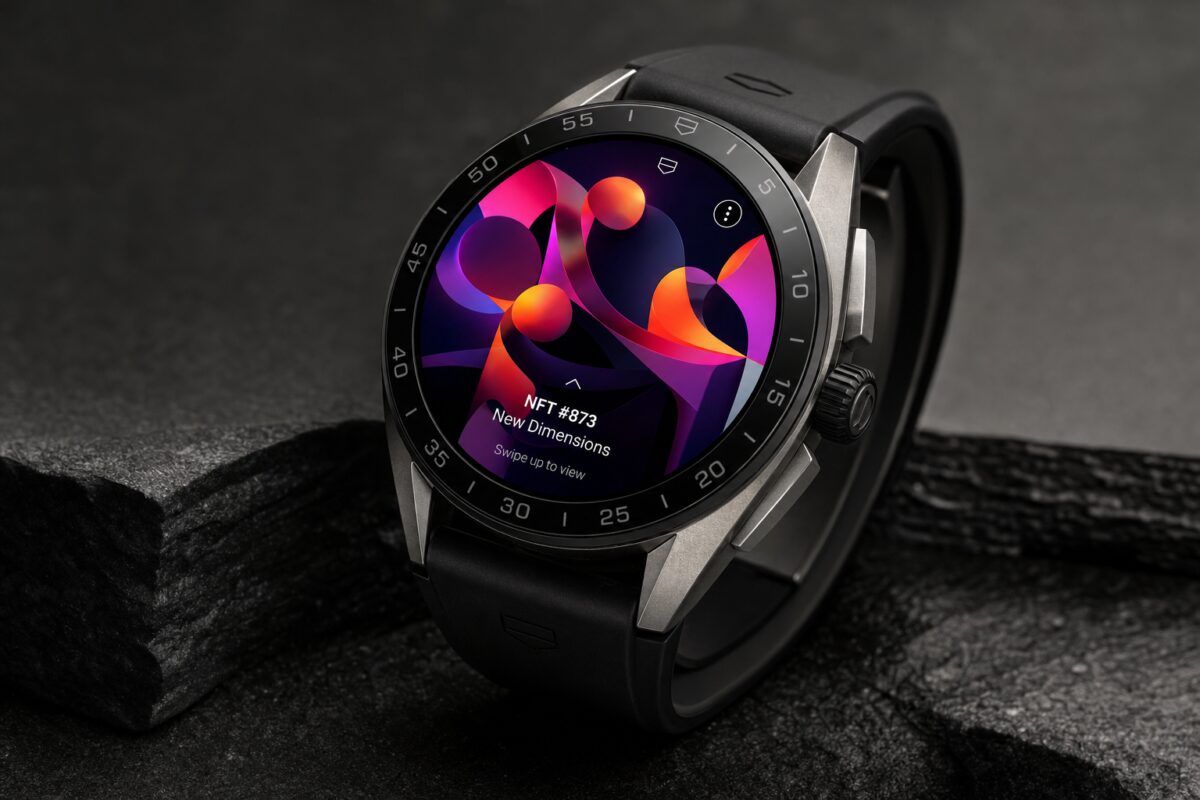 TAG Heuer Connected Calibre E4 NFT Test : Smartwatch Suisse avec Affichage NFT Vérifiable
