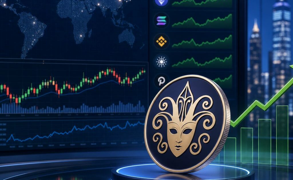 Daily crypto market movers featuring Venice Token