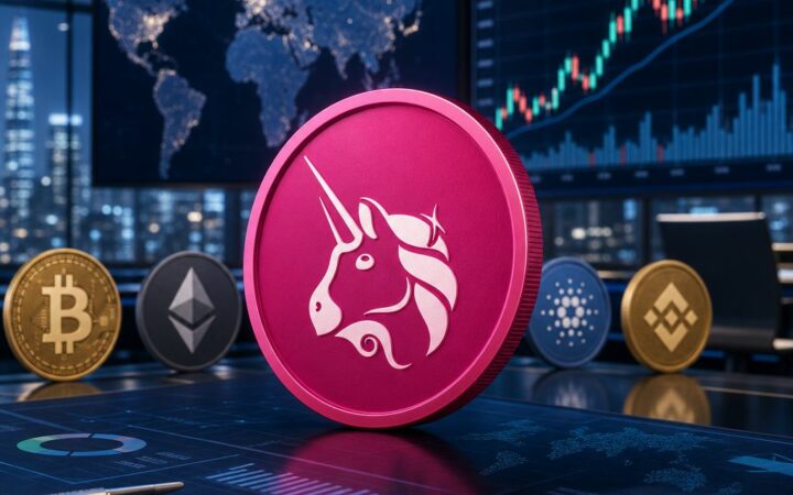Daily crypto market movers featuring Uniswap