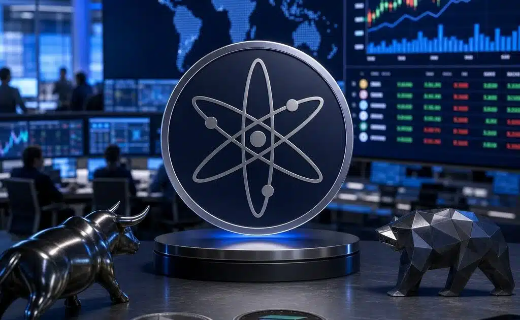 Daily crypto market movers featuring Cosmos Hub