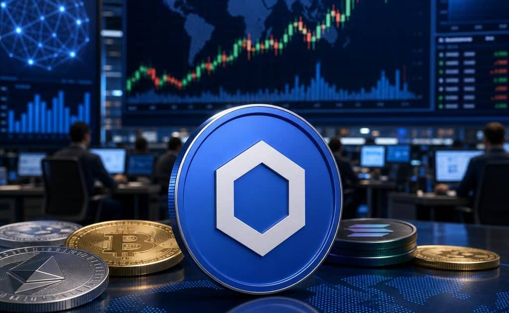 Daily crypto market movers featuring Chainlink