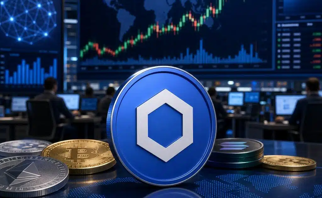 Daily crypto market movers featuring Chainlink