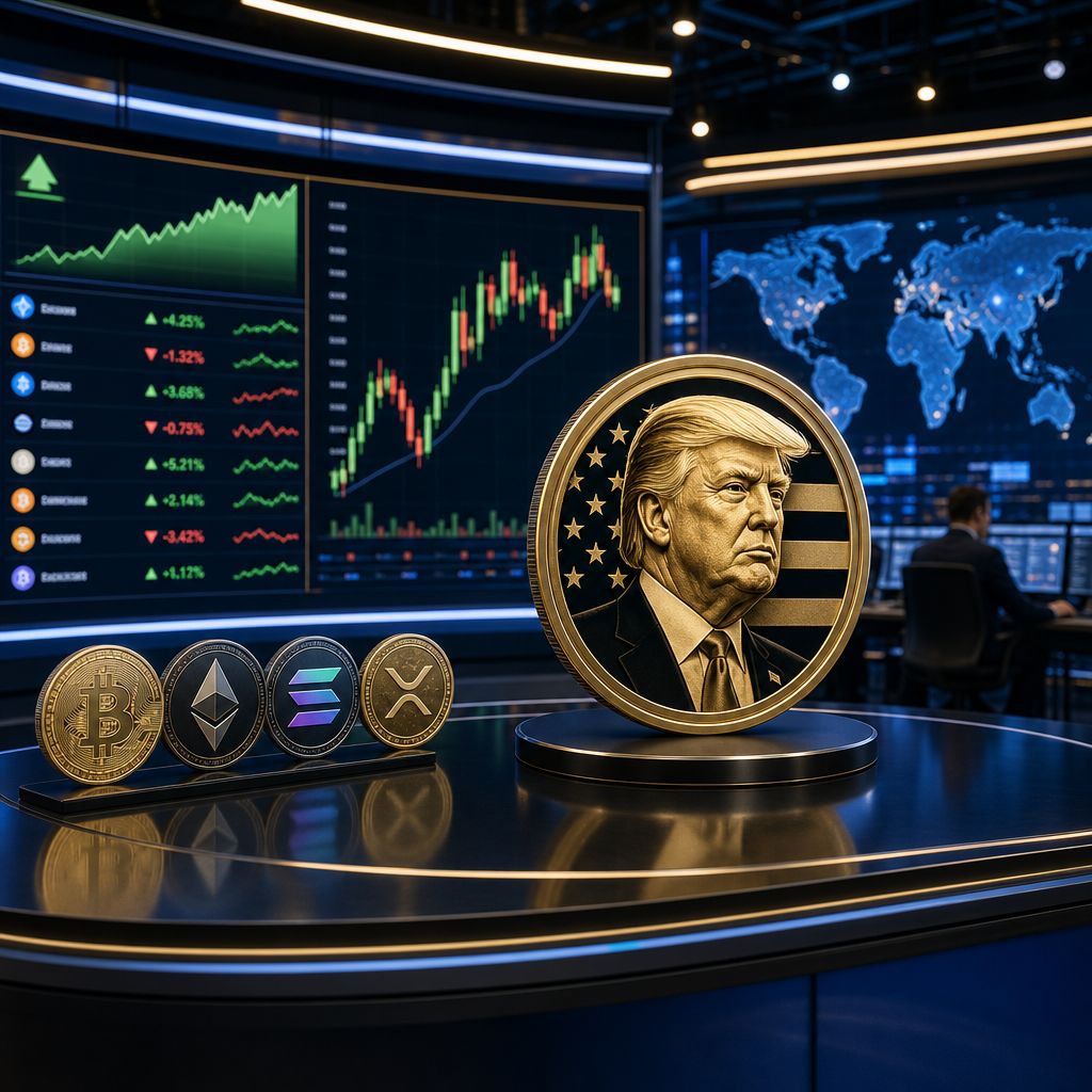 Official Trump bondit de 28,60% tandis que Bitway chute de 7,60% lors d’une session volatile