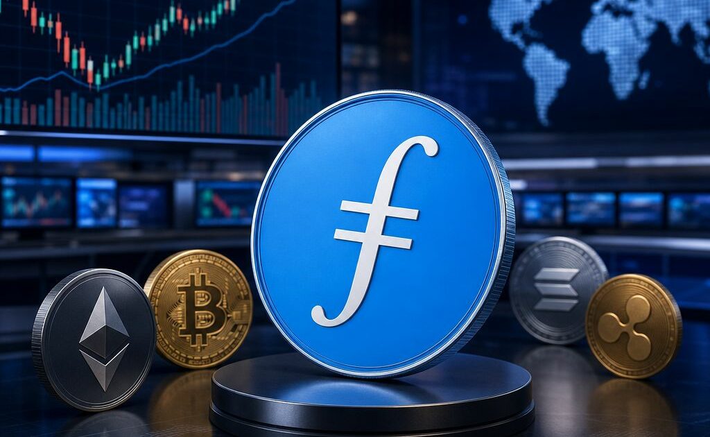 Daily crypto market movers featuring Filecoin