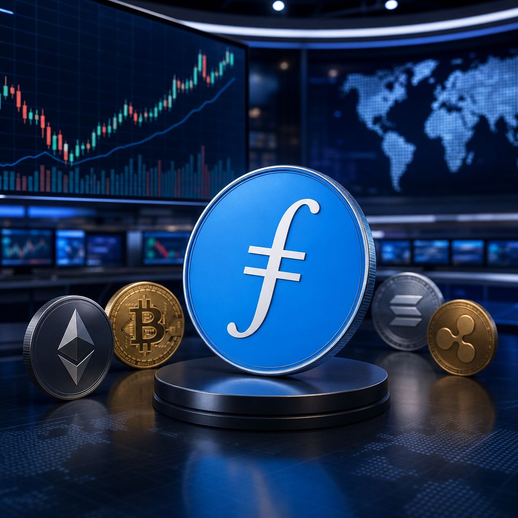 Filecoin bondit de 15,41% tandis que Flare chute de 7,72% dans un marché en mutation