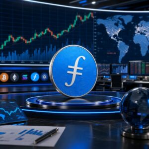 Daily crypto market movers featuring Filecoin