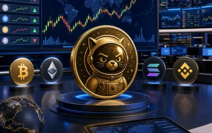 Daily crypto market movers featuring Marscat Token
