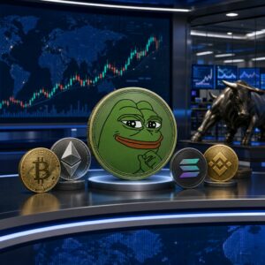 Daily crypto market movers featuring Pepe