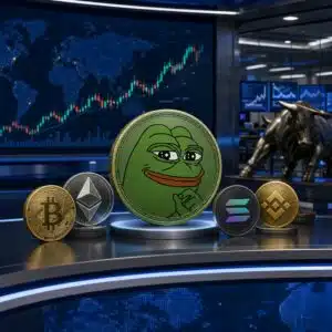 Daily crypto market movers featuring Pepe