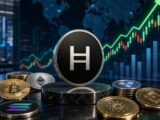 Daily crypto market movers featuring Hedera