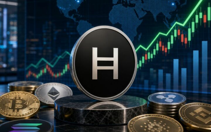 Daily crypto market movers featuring Hedera